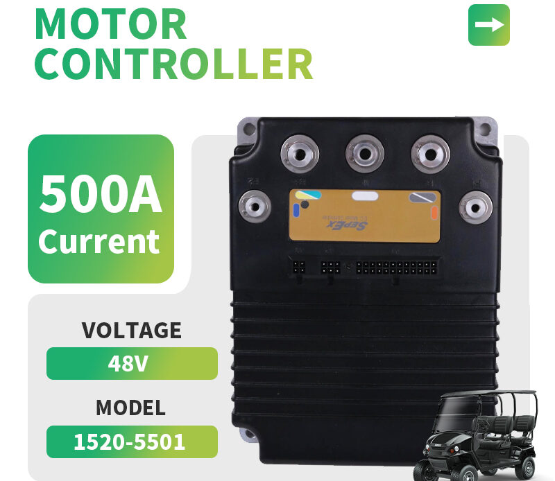 1520-5501 DC Motor Controller1027745-01 for Curtis Club Car Golf Cart 48v 500A