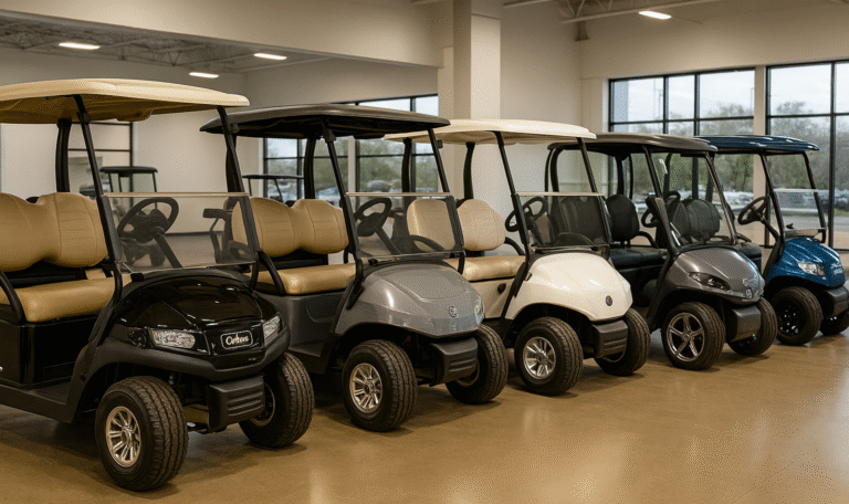 Global Leading Golf Cart Brands and Models Overview