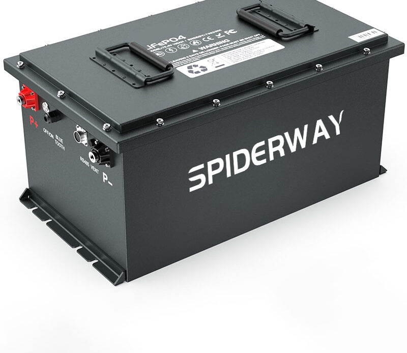 36V 105Ah LiFePO4 lithium battery pack for electric patrol car/yacht/sightseeing car with 25A charger, long endurance/10 years long life