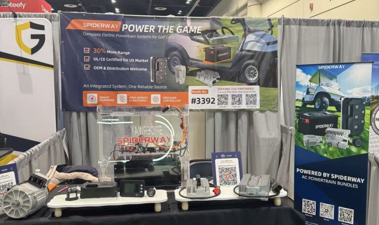 SPIDERWAY Redefines Golf Cart Performance at 2026 PGA Show: Unveiling Integrated Powertrain & Sodium-Ion Innovations
