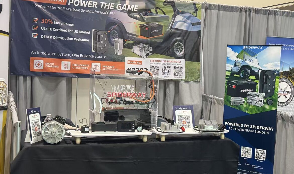 Golf Cart Power System Upgrade Kit Lithium Battery, Motor & Controller Solution